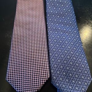 Charles tyrwhitt mens ties.  3 and 3/8 wide.